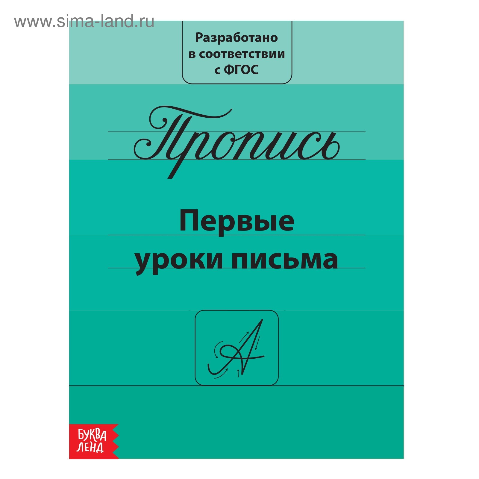 Прописи «Первые уроки письма», 20 стр. (2195526) - Купить по цене от 29.00  руб. | Интернет магазин SIMA-LAND.RU