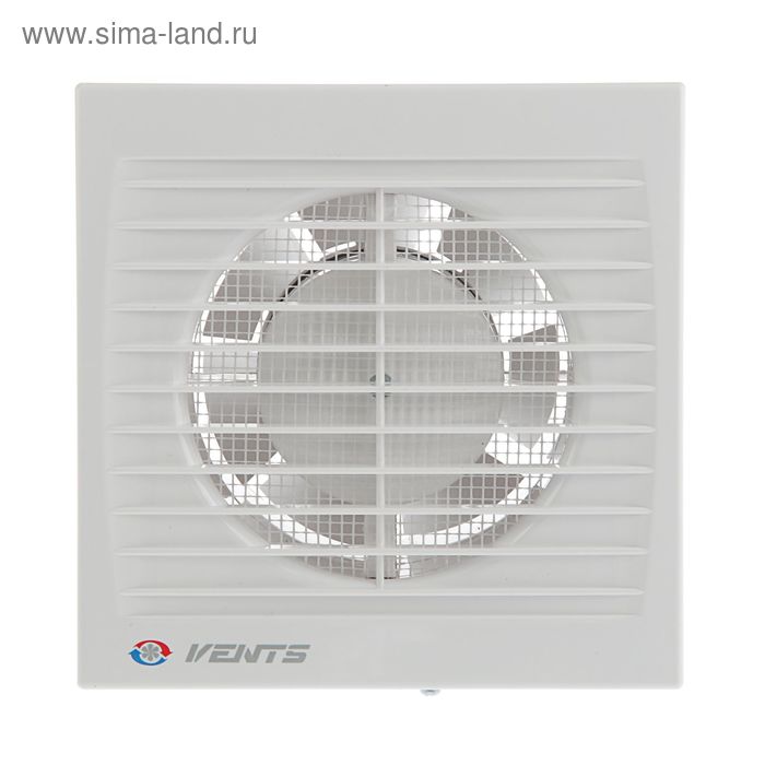Вентилятор вытяжной VENTS 100 С, d=100 мм, цвет белый - Фото 1