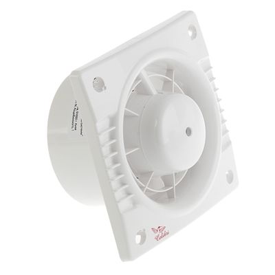 Вентилятор вытяжной COLIBRI 100, d=100 мм, 220-240 В, белый