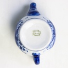 Чайник фарфор «Сувенирный», 4×4×6 см, гжель - Фото 4