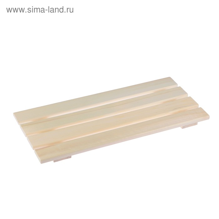 Сиденье - полка для ванны, 70×30 см, деревянное, «Добропаровъ» - Фото 1