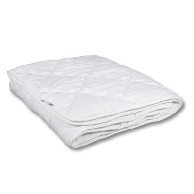 Одеяло Миродель Эконом легкое, синтетическое 110х140 см, 150гр/м, микрофибра белая