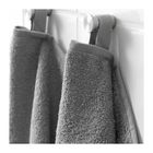 Комплект махровых полотенец ГЭРЕН, 30 х 50 см - 2 шт, серый - Фото 2