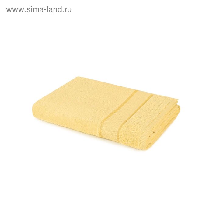 Полотенце, размер 50 × 90 см, жёлтый - Фото 1
