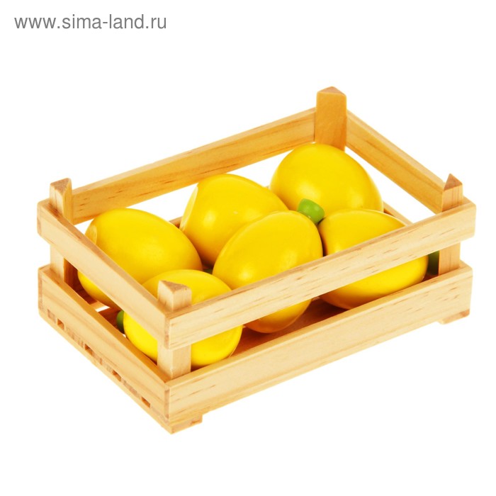 Игровой набор "Ящик с лимонами", лимон — 11 × 5 см - Фото 1