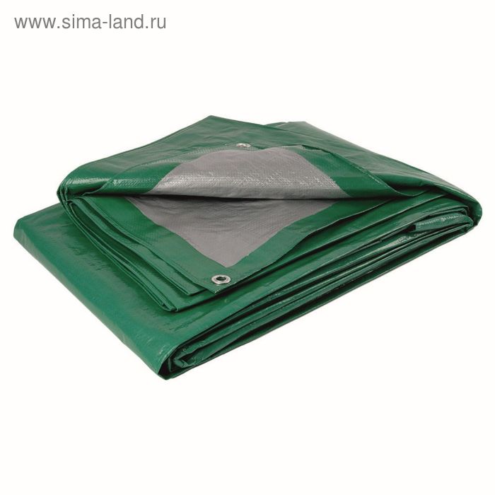 Тент защитный, 6 × 6 м, плотность 120 г/м², зелёный - Фото 1