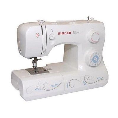 Швейная машина Singer Talent 3321, 21 опер, обметочная, эластичная, потайная строчка, белый 239553