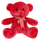Мягкая игрушка "Медведь с вышитым сердцем на груди", цвет МИКС, 24 см - Фото 6