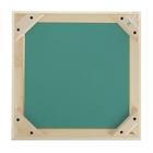 Зеркало «Май», 42×42 см, в деревянной раме, полотно 28×28 см - Фото 3