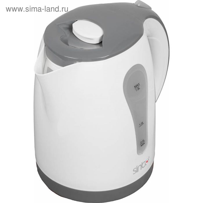 Чайник электрический Sinbo SK 7357, пластик, 1.8 л, 2200 Вт, белый - Фото 1