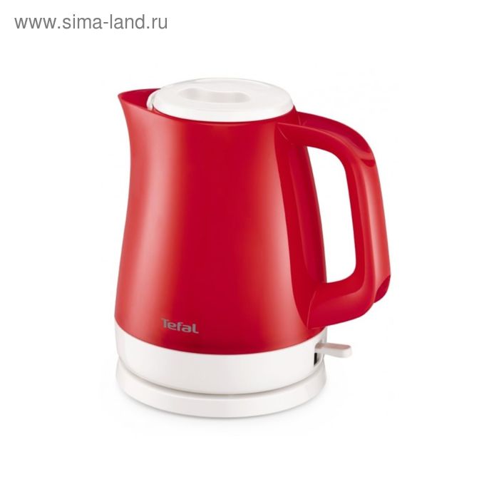 Чайник электрический Tefal KO151530, пластик, 1.5 л, 2400 Вт, красный - Фото 1