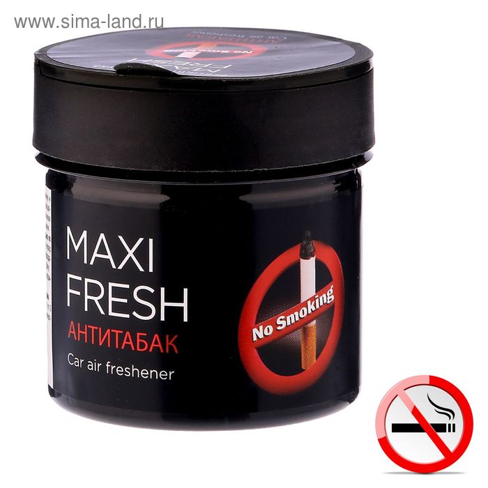 Ароматизатор MAXI FRESH банка 100 гр. «АНТИТАБАК» - Фото 1