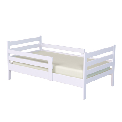 Кровать подростковая «Колибри», 140х70 см, цвет белый
