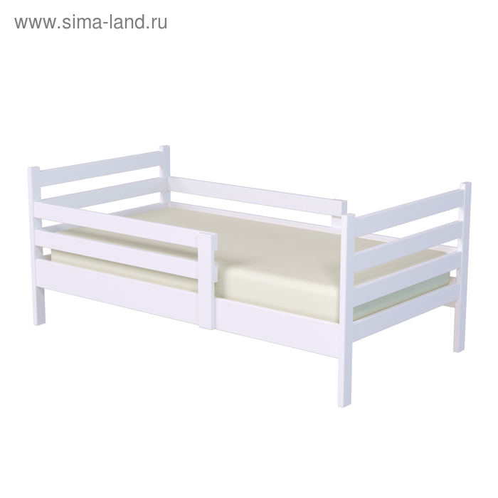 Кровать подростковая «Колибри», 140х70 см, цвет белый - Фото 1