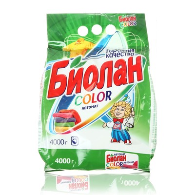 Стиральный порошок «Биолан» Color, автомат, 4 кг