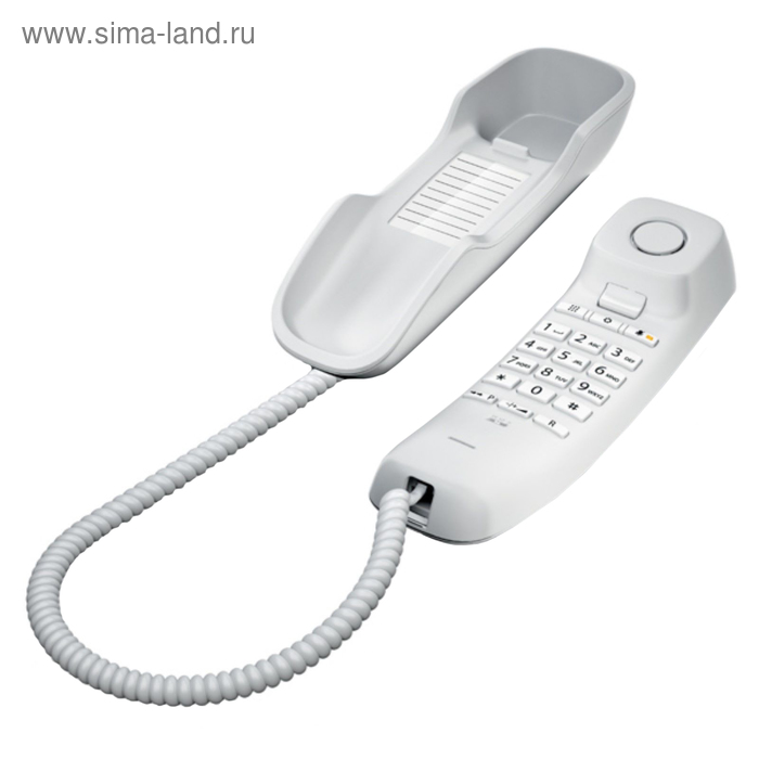 Телефон проводной Gigaset DA210 белый - Фото 1