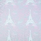 Пленка для цветов и подарков "Винтажный Париж" бело-розовый 0.7 х 7 м, 40 мкм - Фото 2