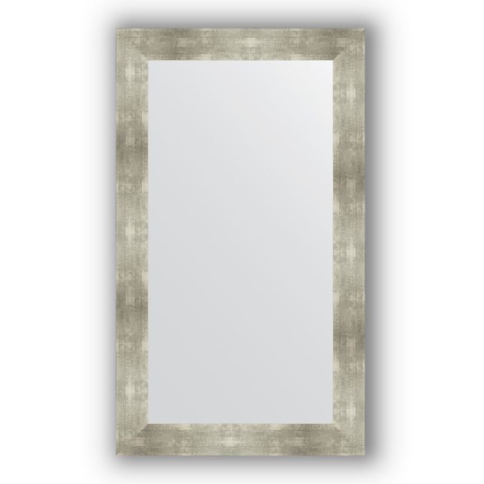 Зеркало в багетной раме - алюминий 90 мм, 70 х 120 см, Evoform