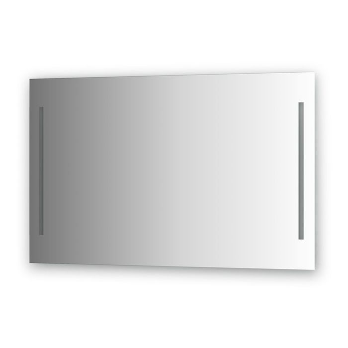 Зеркало с 2-мя встроенными LUM-светильниками 40 Вт, 120 х 75 см, Evoform