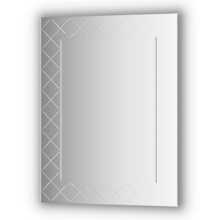 Зеркало с гравировкой 70x90 см, Evoform