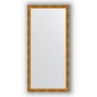 Зеркало в багетной раме - травленое золото 59 мм, 74 х 154 см, Evoform - фото 6050547