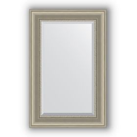 Зеркало с фацетом в багетной раме - хамелеон 88 мм, 56 х 86 см, Evoform
