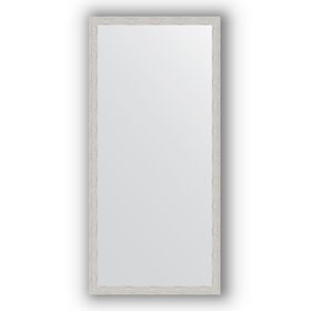 Зеркало в багетной раме - серебряный дождь 46 мм, 71 х 151 см, Evoform