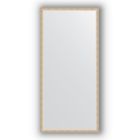Зеркало в багетной раме - мельхиор 41 мм, 71 х 151 см, Evoform - фото 6050580