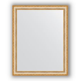 Зеркало в багетной раме - версаль кракелюр 64 мм, 75 х 95 см, Evoform