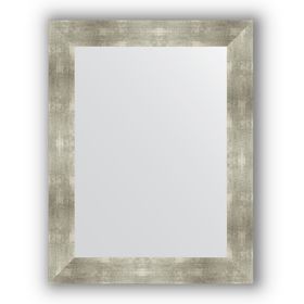 Зеркало в багетной раме - алюминий 90 мм, 70 х 90 см, Evoform