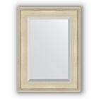 Зеркало с фацетом в багетной раме - травленое серебро 95 мм, 58 х 78 см, Evoform - фото 6050599