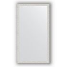 Зеркало в багетной раме - чеканка белая 46 мм, 71 х 131 см, Evoform - фото 6050608