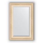 Зеркало с фацетом в багетной раме - старый гипс 82 мм, 55 х 85 см, Evoform - фото 306897323