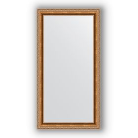 Зеркало в багетной раме - версаль бронза 64 мм, 55 х 105 см, Evoform