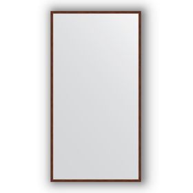 Зеркало в багетной раме - орех 22 мм, 68 х 128 см, Evoform