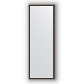 Зеркало в багетной раме - витой махагон 28 мм, 48 х 138 см, Evoform