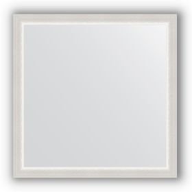 Зеркало в багетной раме - алебастр 48 мм, 72 х 72 см, Evoform