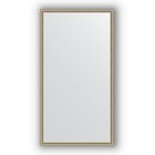 Зеркало в багетной раме - витое серебро 28 мм, 58 х 108 см, Evoform - фото 306897456