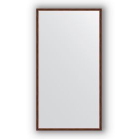 Зеркало в багетной раме - орех 22 мм, 58 х 108 см, Evoform