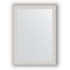 Зеркало в багетной раме - чеканка белая 46 мм, 51 х 71 см, Evoform - фото 6050772