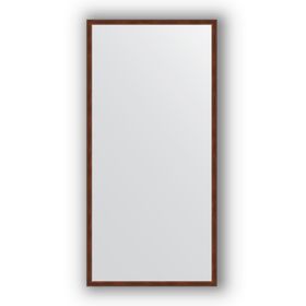 Зеркало в багетной раме - орех 22 мм, 48 х 98 см, Evoform