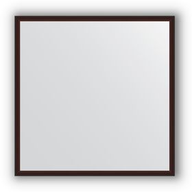 Зеркало в багетной раме - махагон 22 мм, 58 х 58 см, Evoform