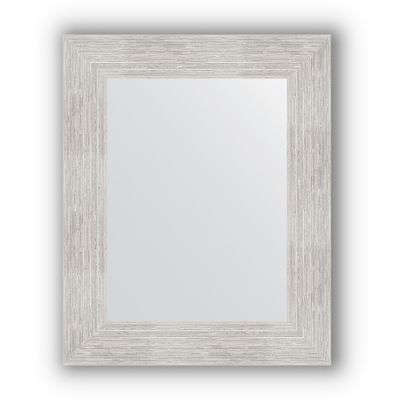 Зеркало в багетной раме - серебряный дождь 70 мм, 43 х 53 см, Evoform
