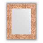 Зеркало в багетной раме - соты медь 70 мм, 43 х 53 см, Evoform - фото 306897540