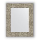 Зеркало в багетной раме - соты титан 70 мм, 43 х 53 см, Evoform - фото 306897542