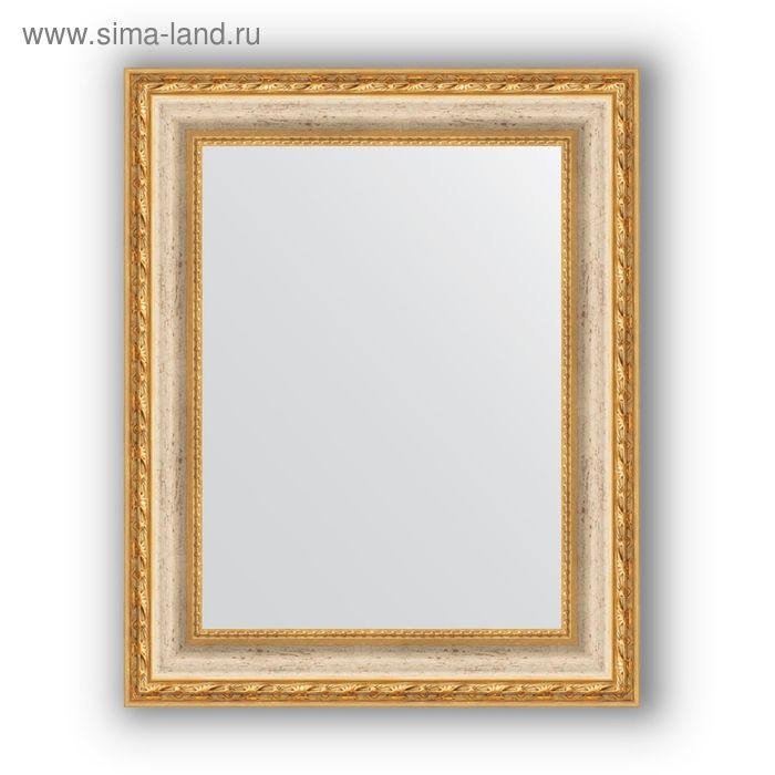 Зеркало в багетной раме - версаль кракелюр 64 мм, 42 х 52 см, Evoform - Фото 1