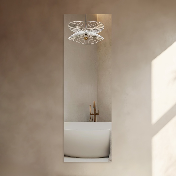 Зеркало с фацетом 5 мм, 50×140 см, Evoform - Фото 1