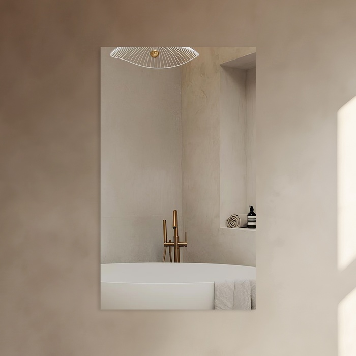 Зеркало с фацетом 5 мм, 60×90 см, Evoform - Фото 1