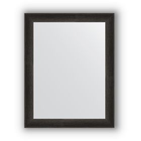 Зеркало в багетной раме - чёрный дуб 37 мм, 36 х 46 см, Evoform