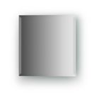 Зеркальная плитка с фацетом 10 мм, квадрат 20 х 20 см, серебро Evoform - фото 6050907